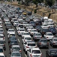 ترافیک سنگین در محورهای مواصلاتی البرز