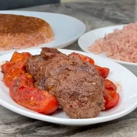 طرز تهیه کته سماقی با کباب تابه ای مخصوص؛ یک ترکیب عالی و بی نظیر