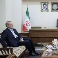 دیدار لاریجانی با مشاور وزیر خارجه عربستان سعودی