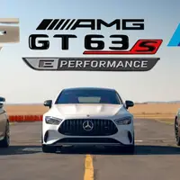 درگ بی ام و M5 جدید با M5 CS مدل 2021 و مرسدس AMG GT63 هیبرید