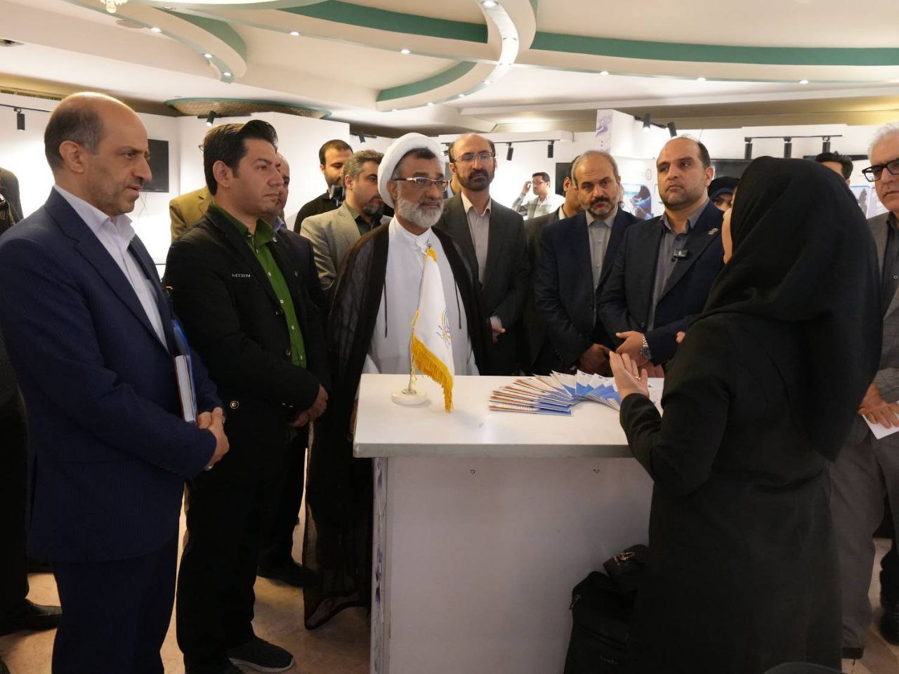 آئین افتتاح نمایشگاه توانمندی های دانش بنیان در حوزه هوش مصنوعی