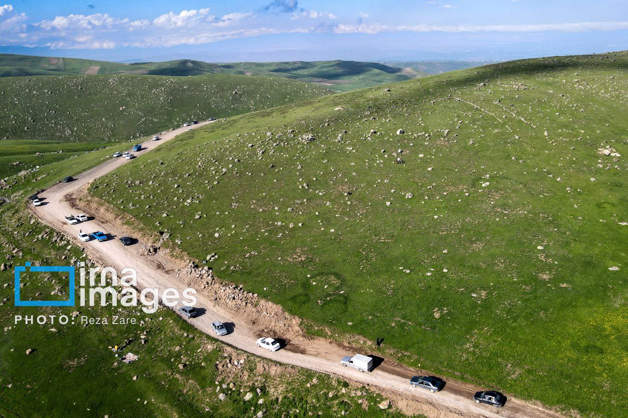 عکس/ طبیعت بهاری دامنه کوه سبلان