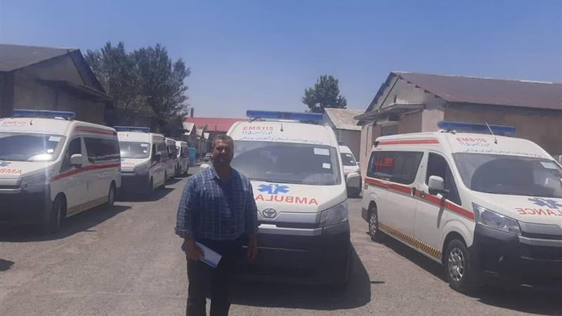 دو دستگاه آمبولانس جدید به ناوگان اورژانس کردستان افزوده شد