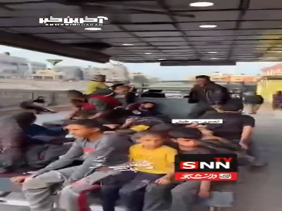 انتقال شهدا و مجروحین حملات هوایی به شرق خان یونس