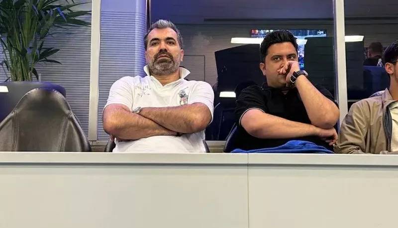 حضور سرمربی چادرملو در تمرینات اینتر