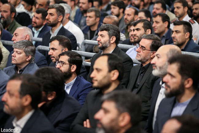 عکس/ حضور مسئولین در مراسم بزرگداشت شهید رئیسی و شهدای خدمت