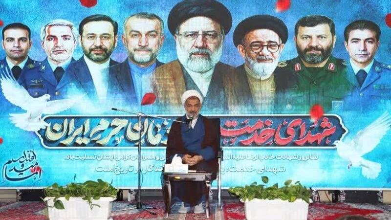 گرامیداشت شهدای خدمت در گنبدکاووس؛ تجلیل از گفتمان انقلابی شهید رئیسی