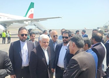 معاون اول رئیس‌جمهور وارد بندرعباس شد
