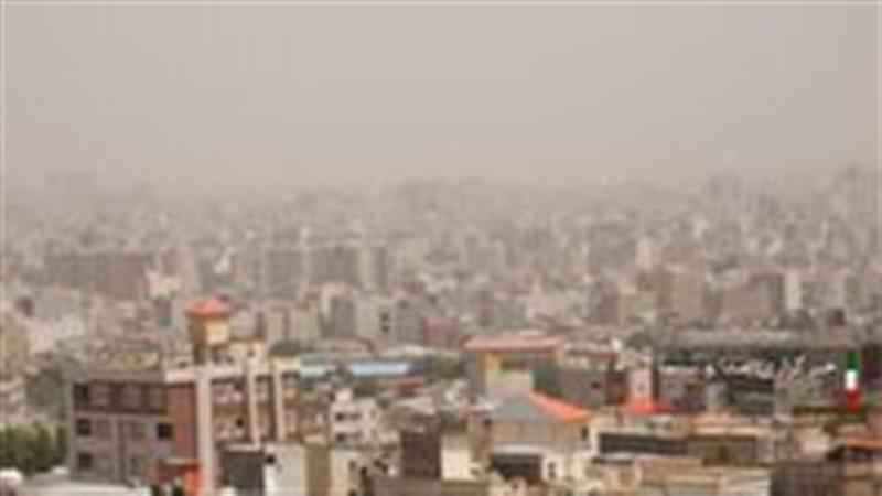 افزایش دمای قم در سایه وزش باد و گرد و خاک