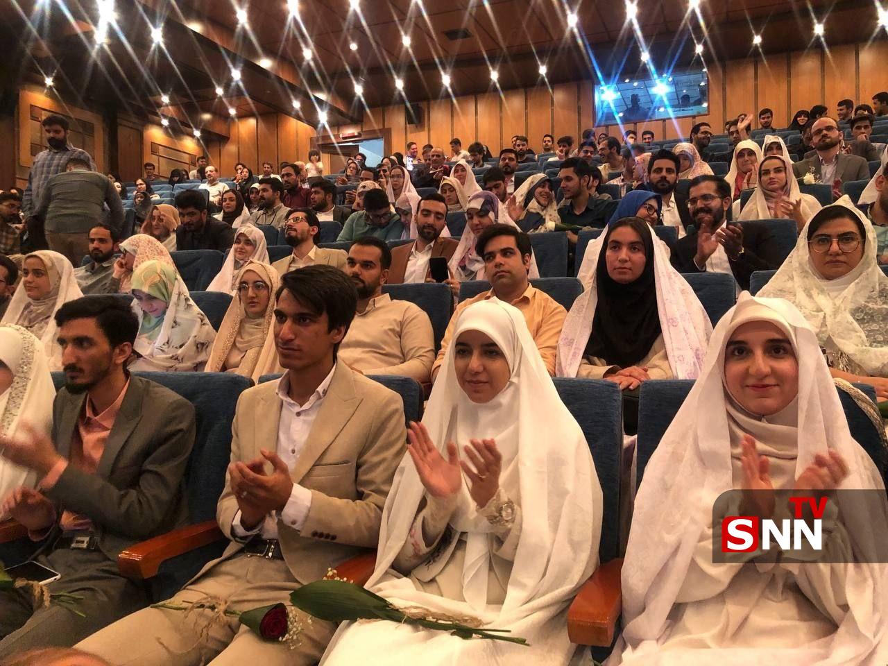 عکس/ جشن بزرگ ازدواج دانشجویی در دانشگاه خواجه نصیرالدین طوسی 