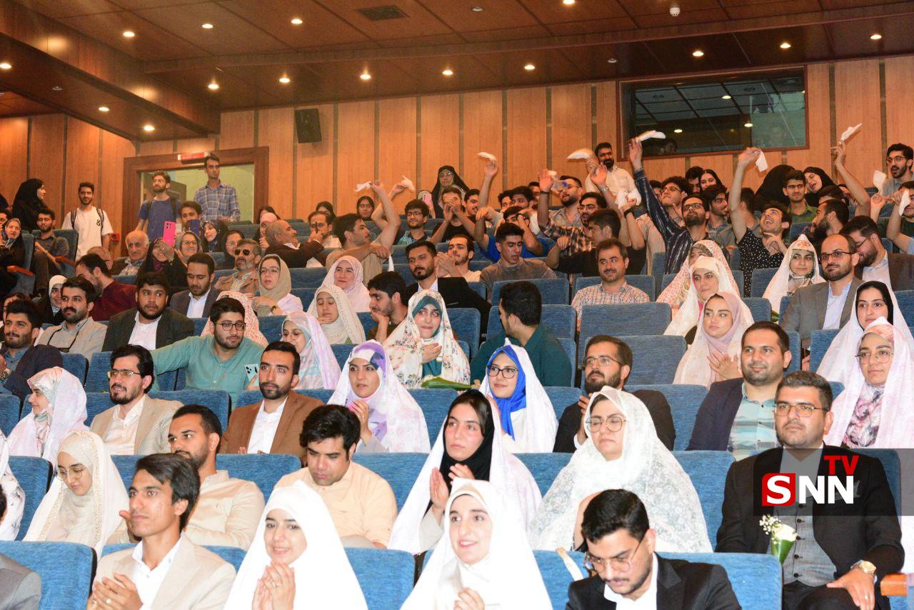 عکس/ جشن بزرگ ازدواج دانشجویی در دانشگاه خواجه نصیرالدین طوسی 