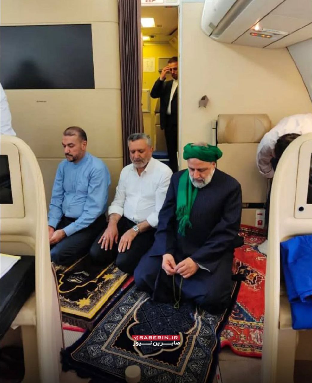 عکس/ تصویری دیده نشده از شهید سید ابراهیم رئیسی و شهید حسین امیرعبداللهیان