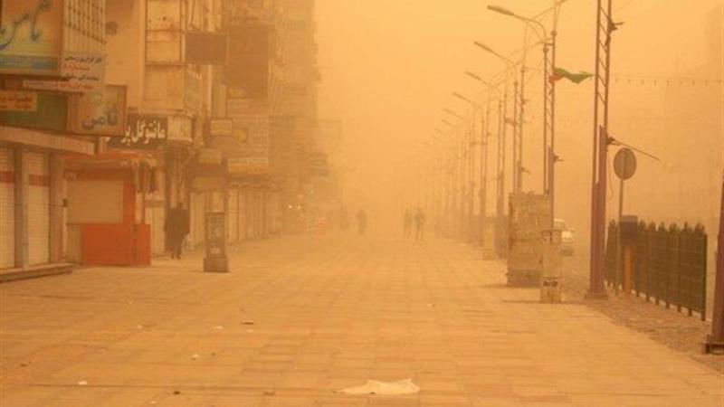 هوای البرز امروز غبارآلود است