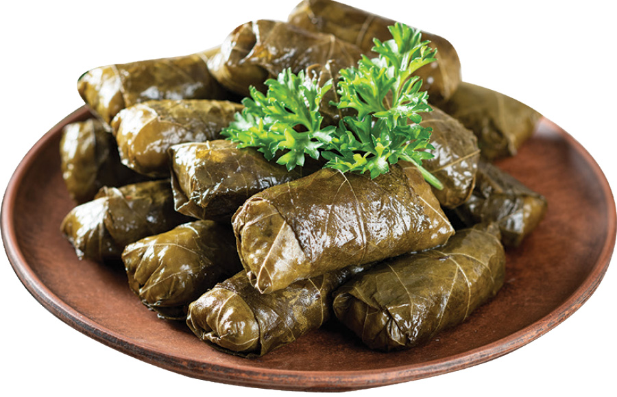 دلمه برگ مو با دوغ؛ یک رسم خراسانی