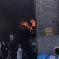 حریق واحد تولید لوازم پزشکی در دیباج؛ حادثه مصدوم نداشت