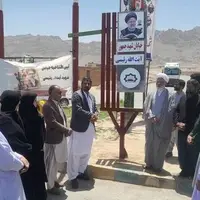 رونمایی از خیابان «شهید جمهور» در خاش