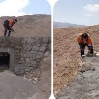 محورهای بخش گلباف کرمان ایمن‌سازی شدند