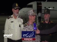 سرلشکر باقری برای بازدید از طرح انسداد مرزهای شرقی وارد زاهدان شد  
