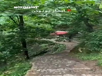 آبشار زیبای دودوزن در گیلان 