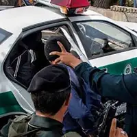 محکوم متواری در شادگان با شلیک قانون متوقف شد