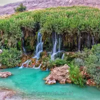 «آبشار فدامی» یکی از شگفتی‌های طبیعت ایران