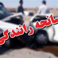تصادف در محور بیستون - سنقر سه مصدوم بر جای گذاشت