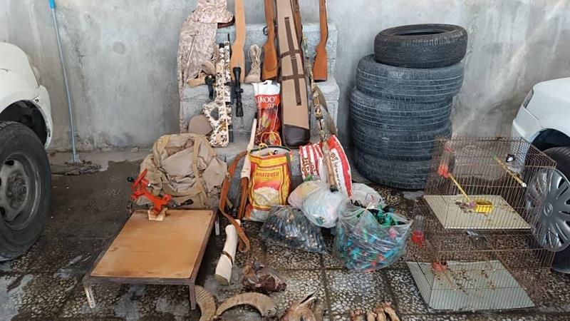 باند تخلف صید و شکار در دشتستان متلاشی شد