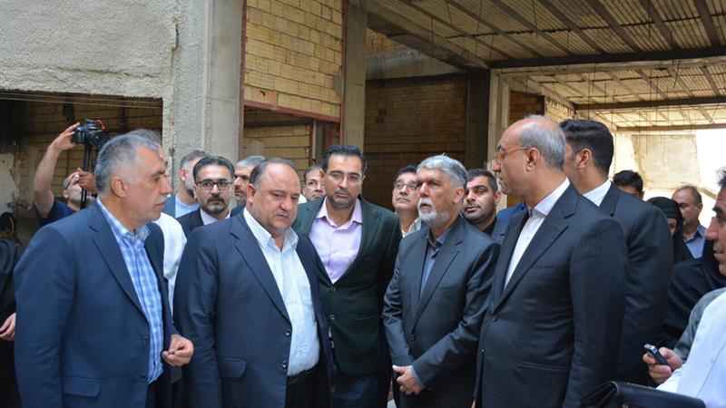 تأکید وزیر ارشاد بر تسریع روند تکمیل کتابخانه مرکزی کرمانشاه