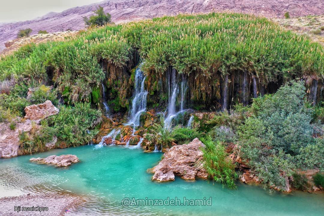 «آبشار فدامی» یکی از شگفتی‌های طبیعت ایران
