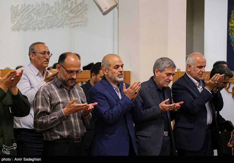 مراسم سالگرد شهدای خدمت در حرم شاهچراغ (ع)
