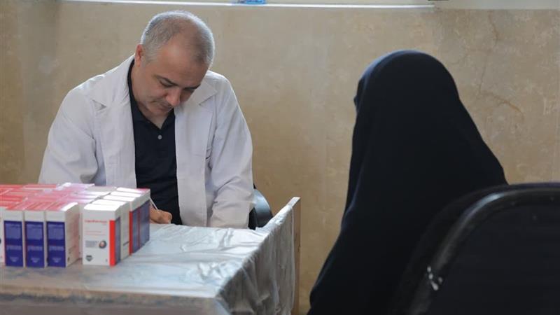 ارائه خدمات جهادی سلامت به مناسبت سالگرد شهید خدمت در البرز