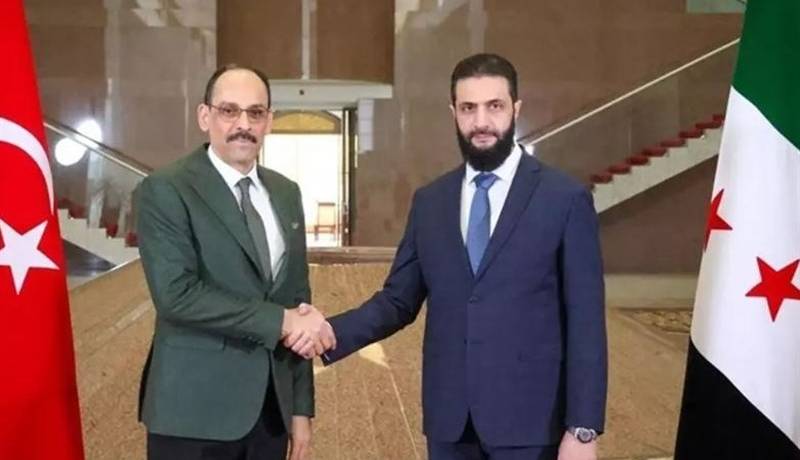 دیدار رئیس سازمان اطلاعات ترکیه با جولانی در دمشق