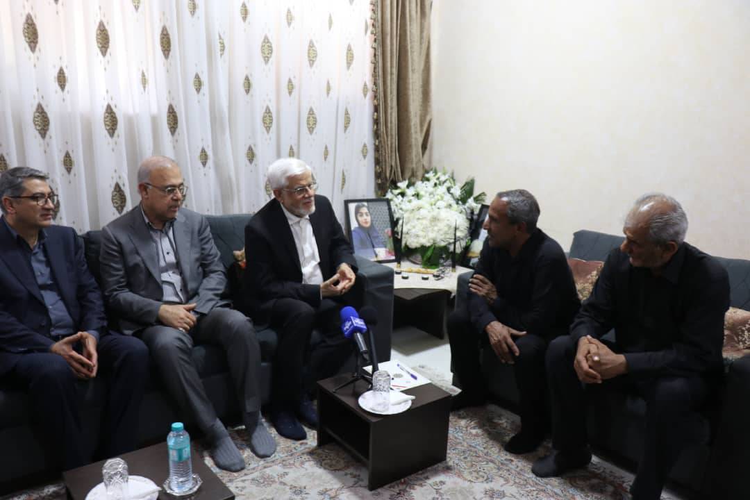 دیدار معاون اول رئیس‌جمهور با حادثه‌دیدگان انفجار در بندر شهید رجایی