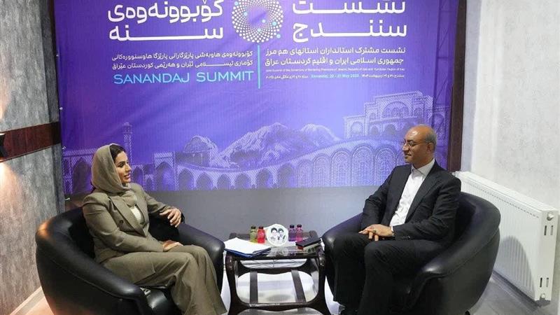توسعه همکاری‌های مرزی و درمانی در دستور کار استانداران کرمانشاه و حلبچه