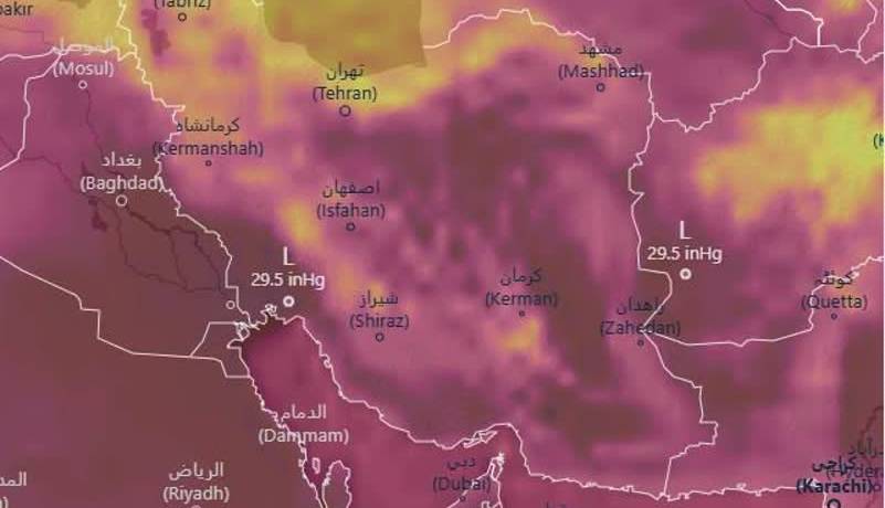 گرمای بالای 45 درجه در  42 شهرستان به ثبت رسید