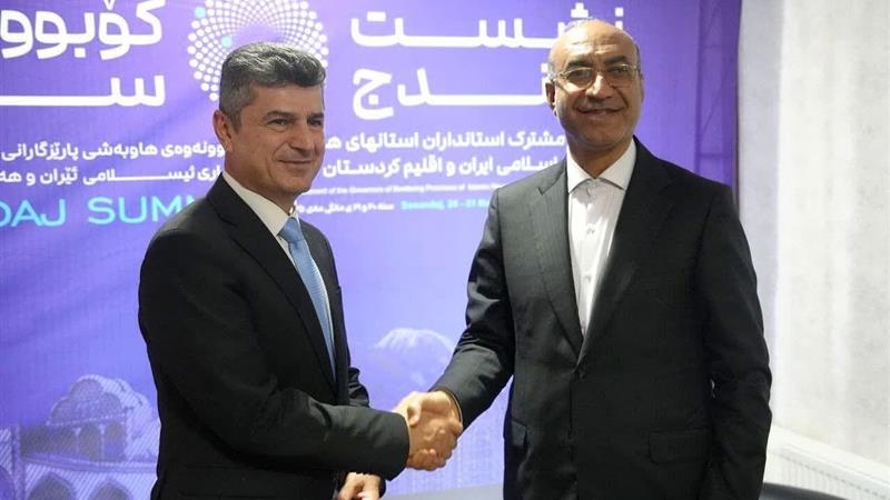 آغاز فصل تازه همکاریها میان کرمانشاه و دهوک؛ از تجارت تا توریسم درمانی