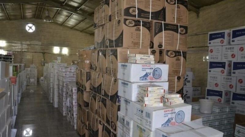 کشف انبار ۵۰۰ میلیارد ریالی کالای قاچاق در کرج