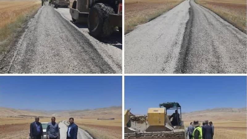 اجرای ۲۰ کیلومتر عملیات روکش حفاظتی در محورهای پلدختر