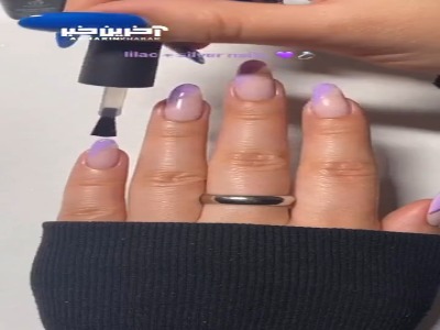 ایده دیزاین ساده و شیک ناخن