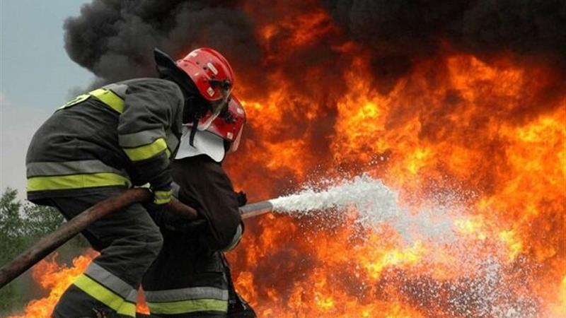 مهار آتشسوزی در سالن همایش دانشگاه خلیج فارس