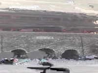 فرو ریختن ساختمان باستانی در شهر فنگ یانگ