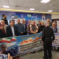بازگشت رضا شهلایی کوهنورد کرمانشاهی پس از صعود موفقیت آمیز به قله دائولاگیری