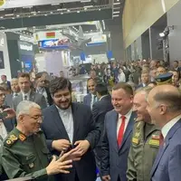 نمایش بیش از ۵۰ دستاورد دفاعی ایران در نمایشگاه بین‌المللی نظامی بلاروس