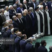 عکس/ مراسم بزرگداشت شهدای خدمت در مجلس شورای اسلامی