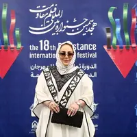 بهنوش بختیاری: علت حضور من در جشنواره مقاومت، احترام به مردم و شهدای وطنم «ایران» است