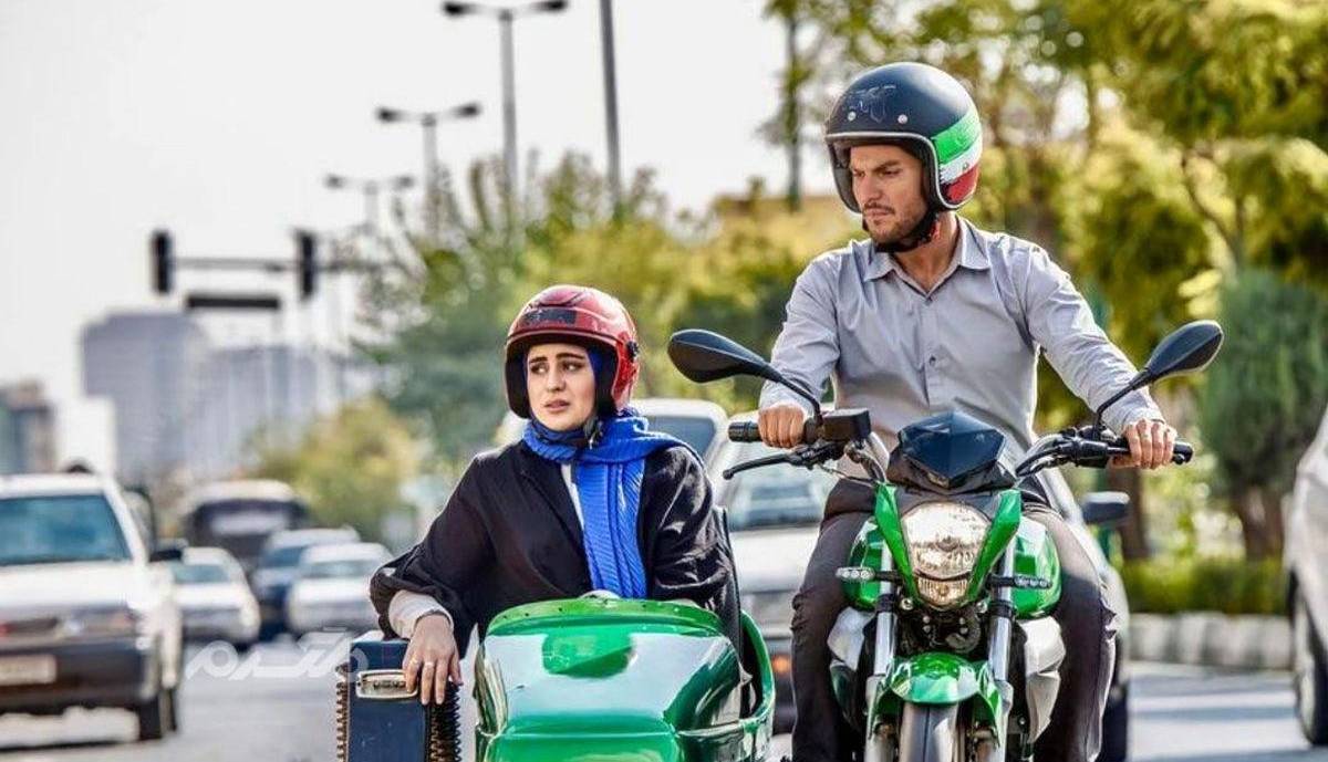 دارا حیایی و فاطیما بهارمست در پشت صحنه سریال «یزدان»