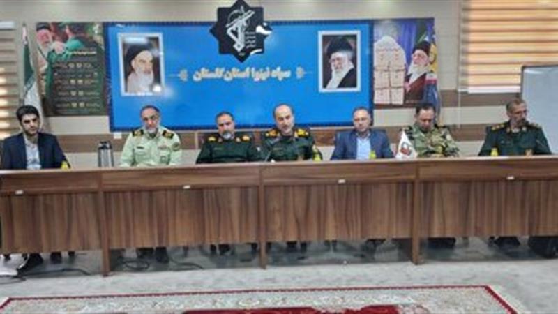 امضاءتفاهم نامه همکاری سپاه نینوای گلستان و معاونت علنی و پژوهشی سازمان بسیج مستضعفین کشور