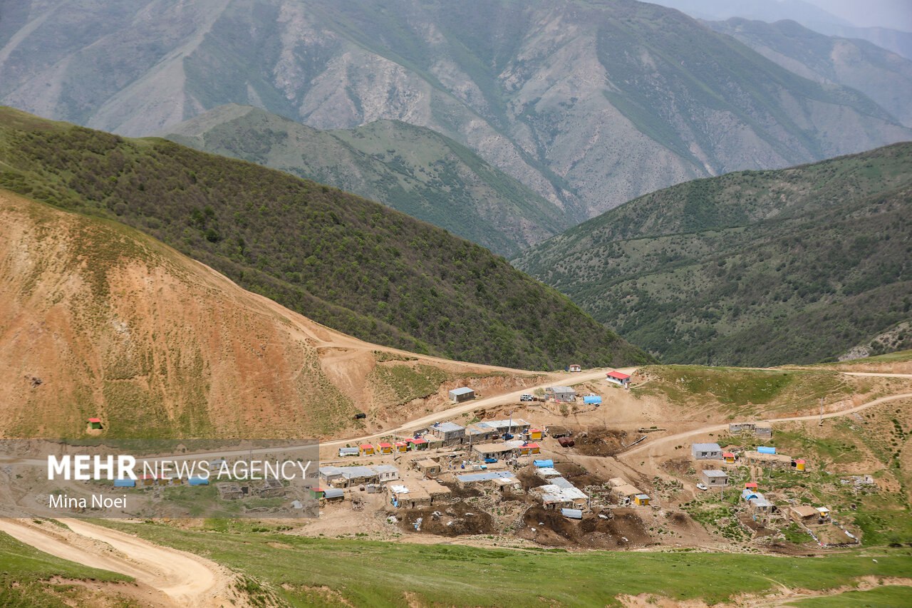 عکس/ آسمان ارسباران؛ میعادگاه شهدای خدمت