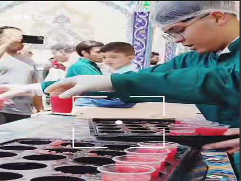  آب هندوانه مهمان امام رضا(ع) 
