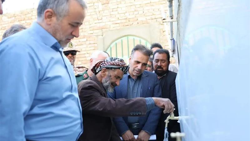 فاز دوم مجتمع آبرسانی خوشاب در سربیشه به بهرهبرداری رسید
